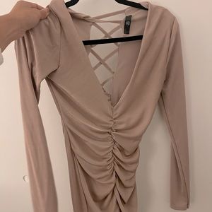 Misguided pink dress